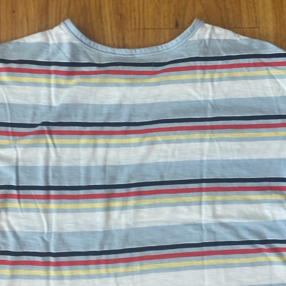 Abercrombie & Fitch striped, short sleeve pocket tee - Picture 7 of 10